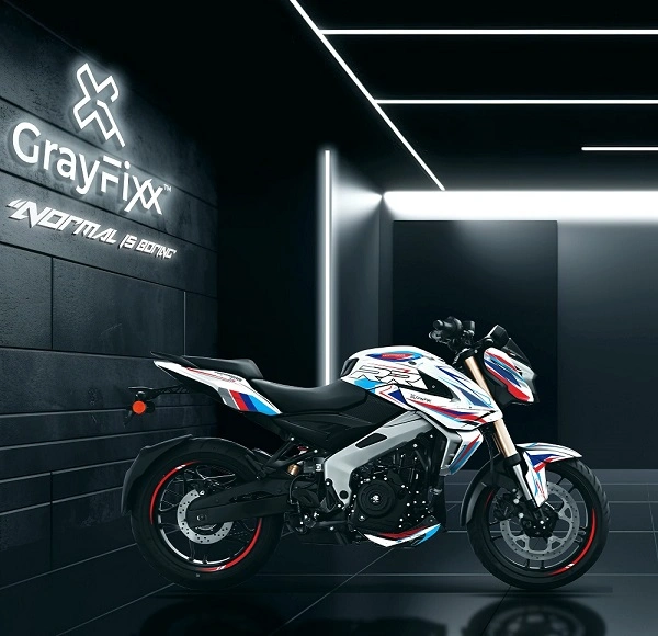RR Edition Full Body Sticker for Pulsar NS400Z | Made in Premium Gloss Vinyl with FPF (Fade Protection Film), Waterproof, Precut Sticker, Pack of 1